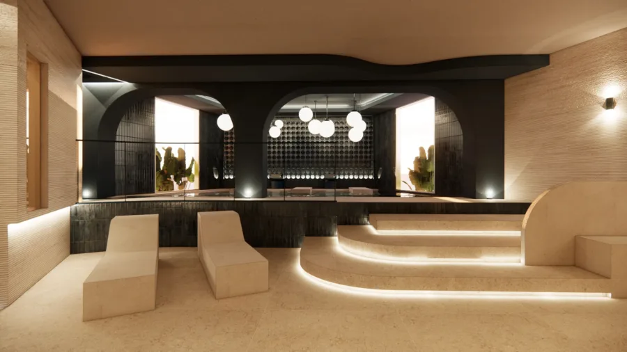 An urban life resort
