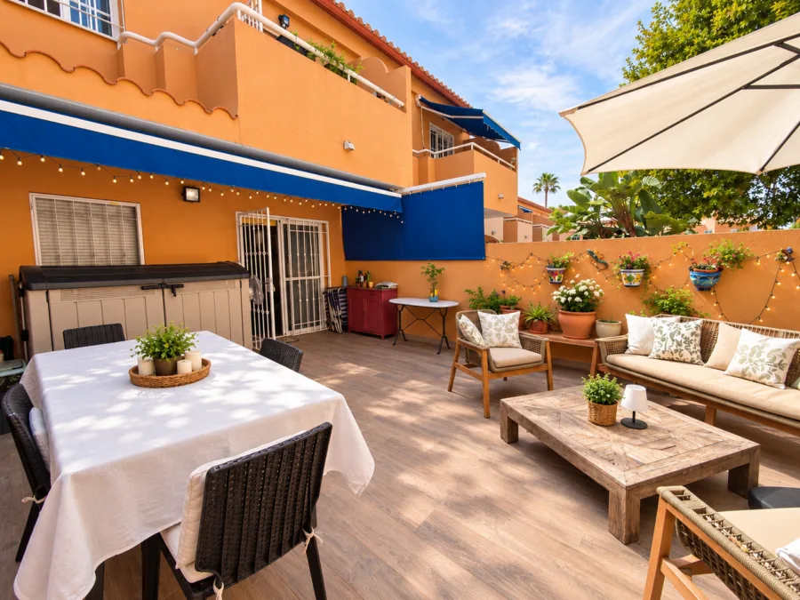 Beachside Family Townhouse in Elviria, Marbella East