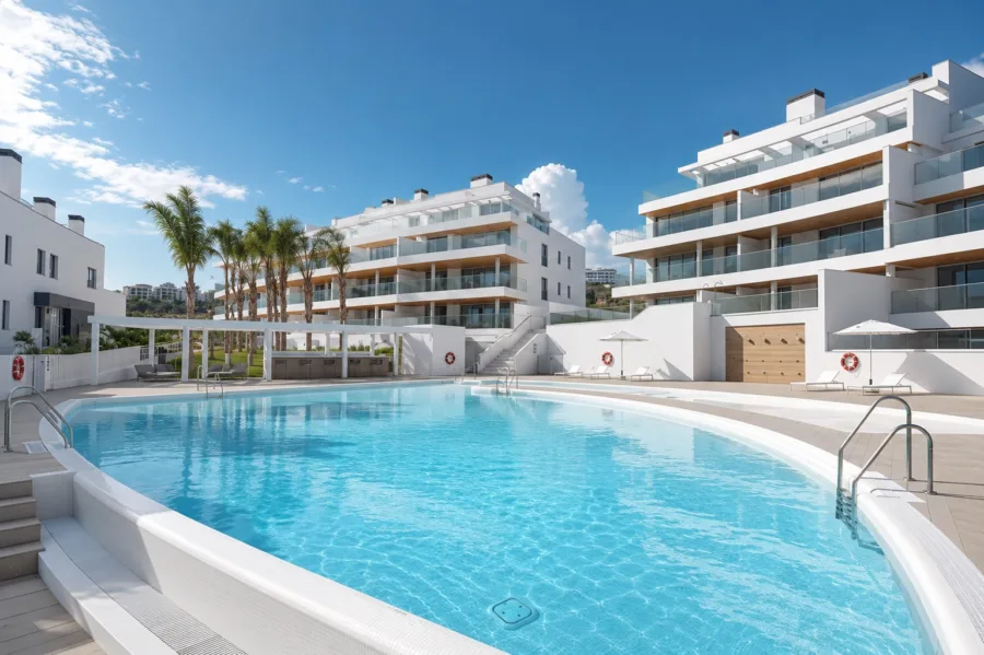 Luxury 2-Bedroom Apartment with Panoramic Sea Views in One Residences, Calanova Golf