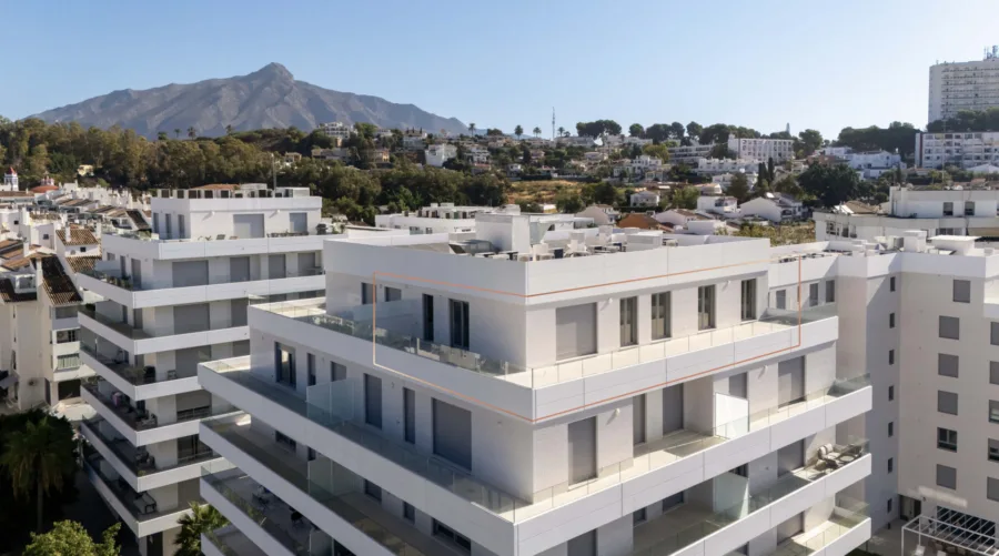 Brand-new penthouse, built in 2026 and sold unfurnished in the heart of La Campana