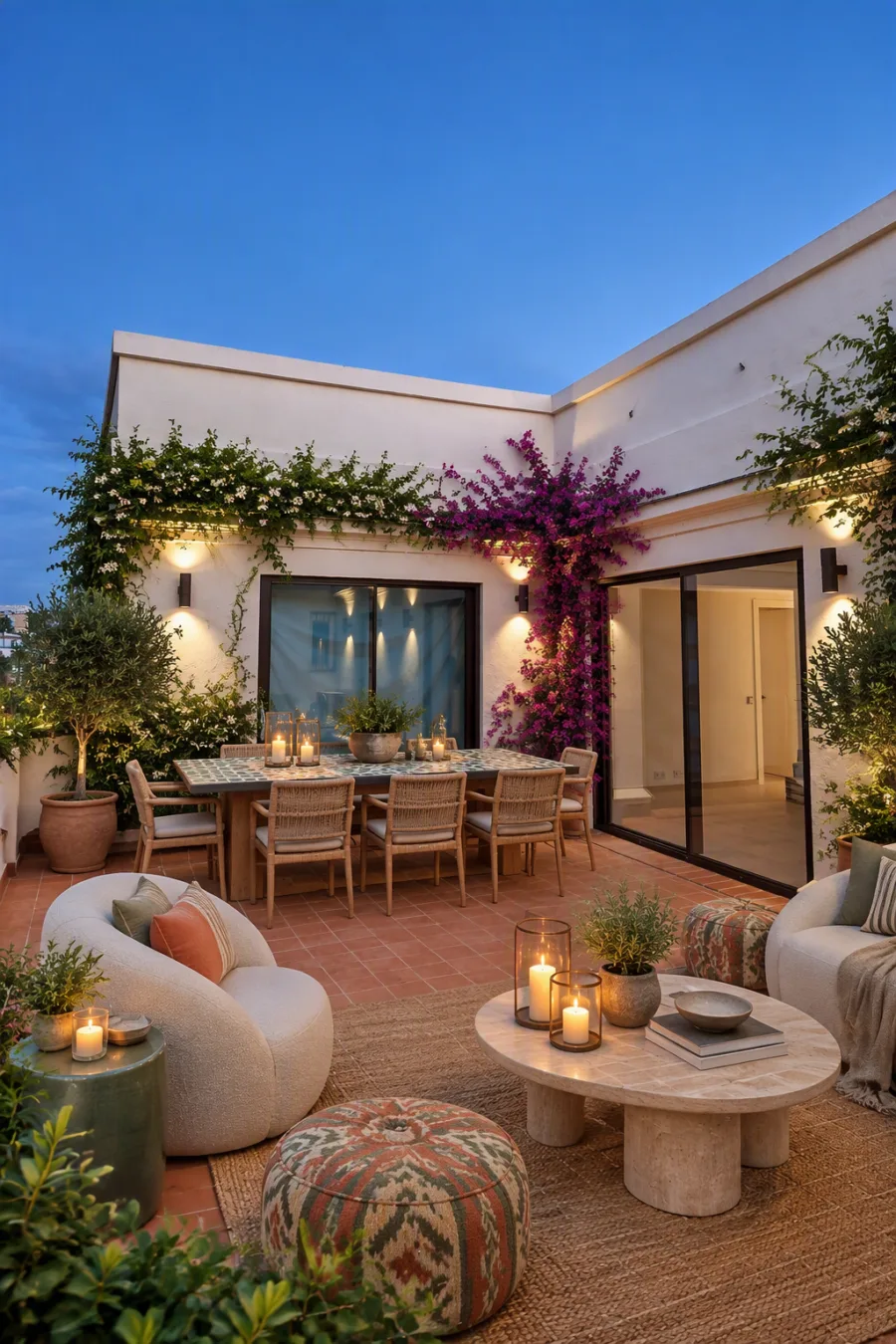 Bright Apartment with Large Terrace Near the Sea