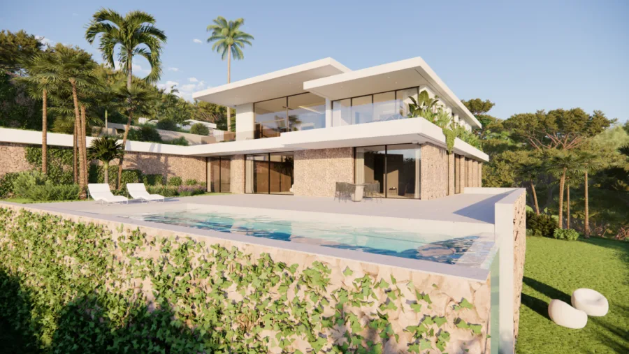 Exclusive Plot with Luxury Villa Project and Panoramic Sea Views in La Quinta, Benahavís